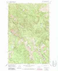 Mission Peak 1966 topographic map thumbnail