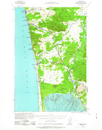Moclips 1938 topographic map preview