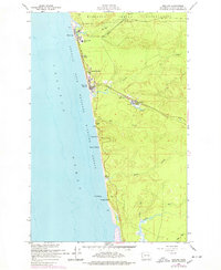 Moclips 1955 topographic map thumbnail