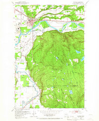 Monroe 1953 topographic map preview