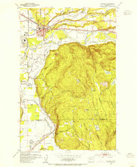 Monroe 1953 topographic map preview