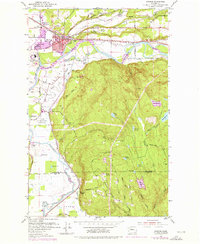 Monroe 1953 topographic map preview