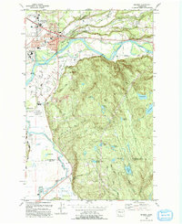 Monroe 1993 topographic map thumbnail