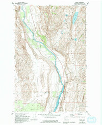Monse 1993 topographic map preview