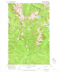 Monte Cristo 1965 topographic map thumbnail