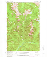 Monte Cristo 1965 topographic map thumbnail