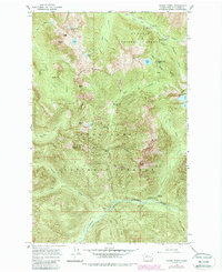 Monte Cristo 1965 topographic map thumbnail