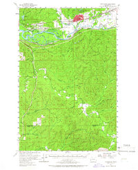 Montesano 1955 topographic map thumbnail