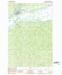 Montesano 1986 topographic map thumbnail