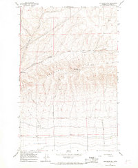 Monument Hill 1966 topographic map thumbnail