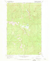 Monumental Mtn. 1967 topographic map thumbnail