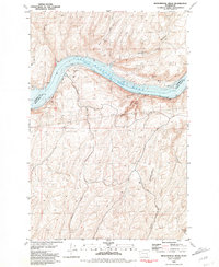 Monumental Rock 1981 topographic map thumbnail