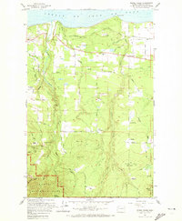 Morse Creek 1961 topographic map thumbnail