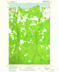 Morse Creek 1961 topographic map thumbnail