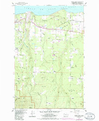 Morse Creek 1961 topographic map thumbnail