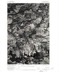 Moscow West 1975 topographic map thumbnail