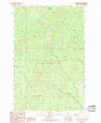 Moses Meadows 1989 topographic map thumbnail