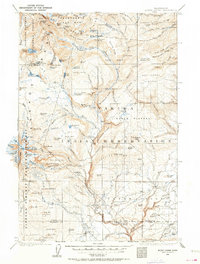 Mount Adams 1904 topographic map thumbnail