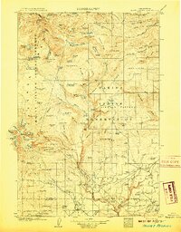 Mount Adams topographic map thumbnail