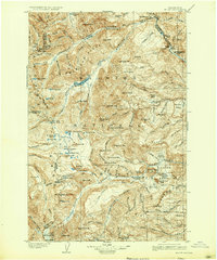 Mount Aix 1904 topographic map thumbnail