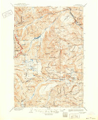 Mount Aix 1904 topographic map thumbnail