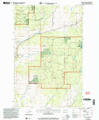 Mount Annie 2001 topographic map thumbnail