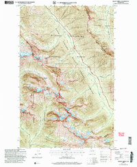 Mount Arriva 2002 topographic map thumbnail