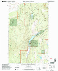 Mount Bonaparte 2001 topographic map thumbnail