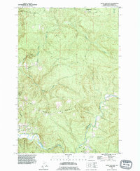 Mount Brynion 1990 topographic map thumbnail