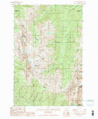 Mount Deception 1990 topographic map preview