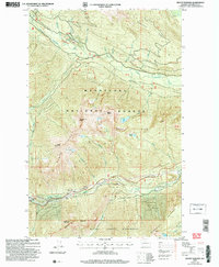 Mount Howard 2004 topographic map thumbnail