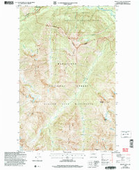 Mount Lyall 2004 topographic map thumbnail