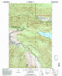Mount Muller 1995 topographic map thumbnail