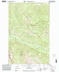 Mount Pugh 1999 topographic map thumbnail