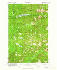 Mount Si 1960 topographic map preview