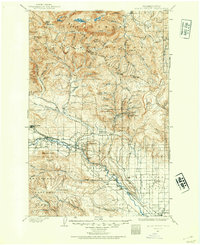 Mount Stuart 1897 topographic map preview