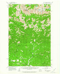 Mount Stuart 1961 topographic map preview
