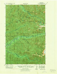 Mount Tom 1939 topographic map preview