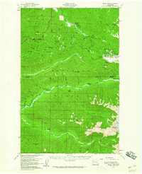 Mount Tom 1956 topographic map preview