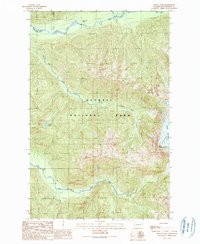 Mount Tom 1990 topographic map preview