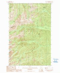Mount Townsend 1990 topographic map preview
