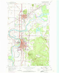 Mount Vernon 1956 topographic map preview