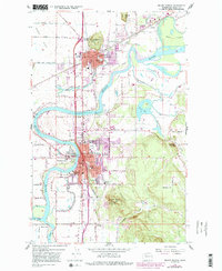 Mount Vernon 1956 topographic map preview