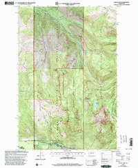 Mount Wow 2000 topographic map thumbnail