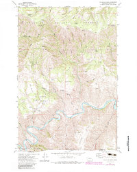 Mountain View 1971 topographic map preview