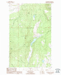 Mt Bonaparte topographic map thumbnail