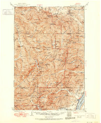 Mt Constance 1938 topographic map preview