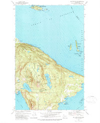Mt Constitution 1978 topographic map thumbnail
