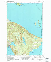 Mt Constitution 1978 topographic map thumbnail