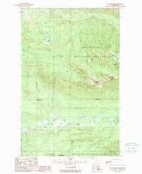 Mt Higgins 1989 topographic map thumbnail